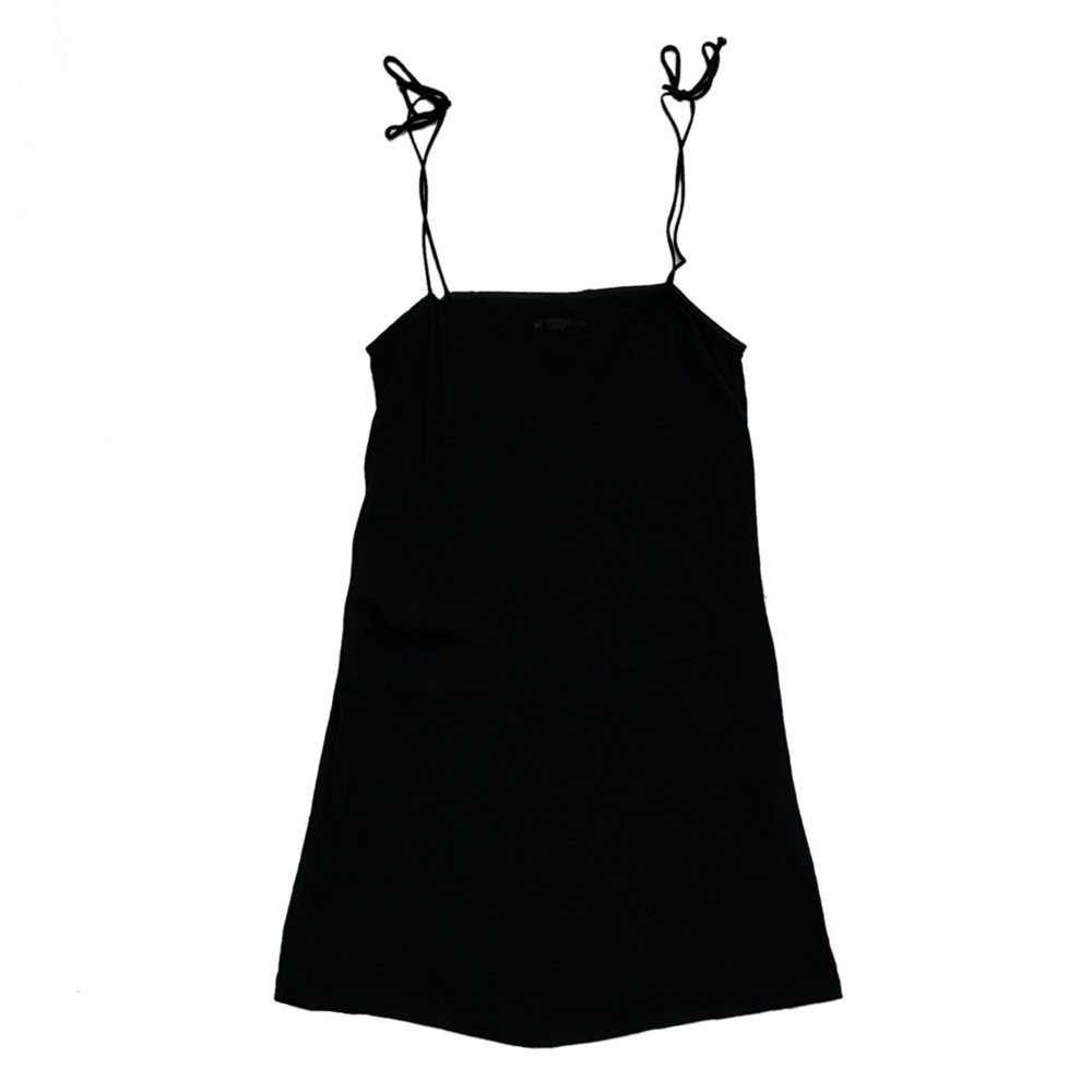 Reformation Black Mini Dress